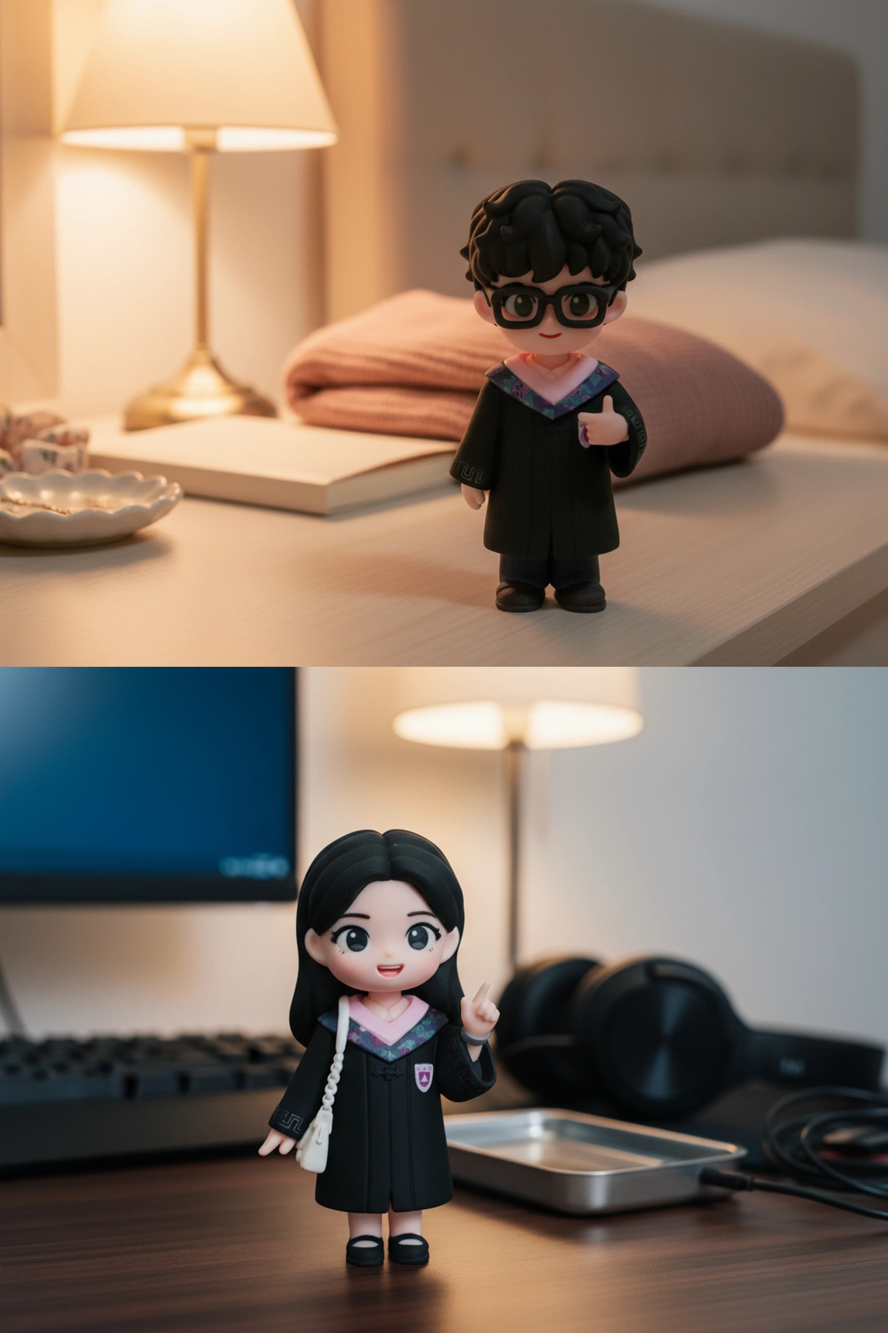 Custom chibi figure review photo from Grace