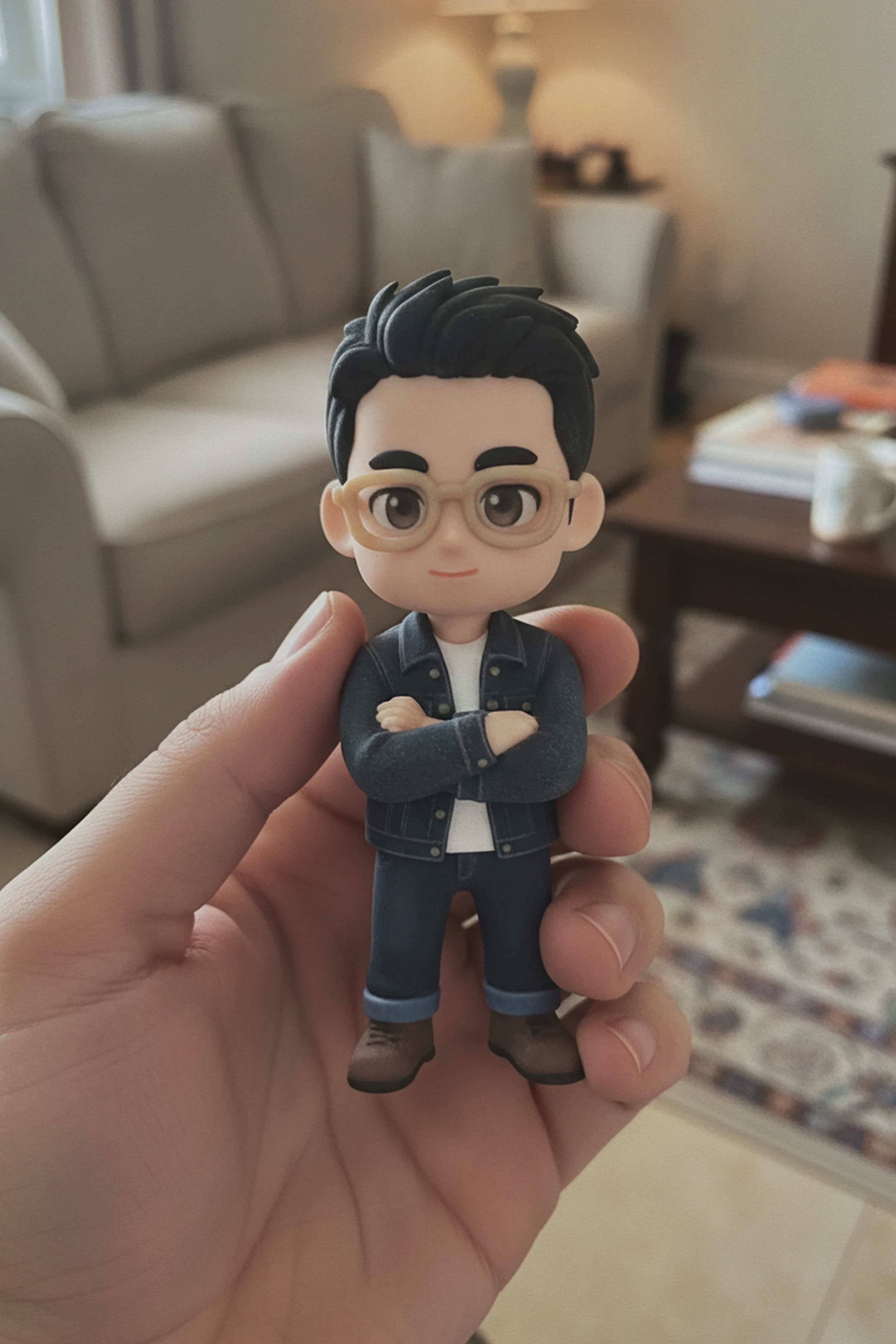 Custom chibi figure review photo from Tyler